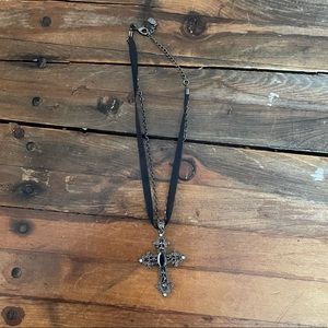 Cookie Lee cross necklace
